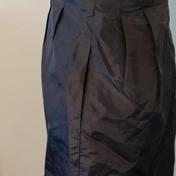 J.Crew Collection Bow Front Silk Taffeta Midi Dress - Picture 5 of 9